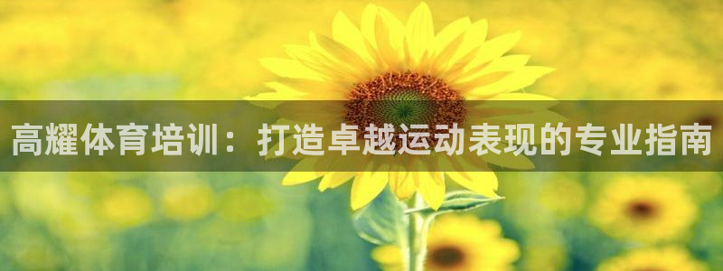 焦点娱乐官方网站首页下载：高耀体育培训：打造卓越运动