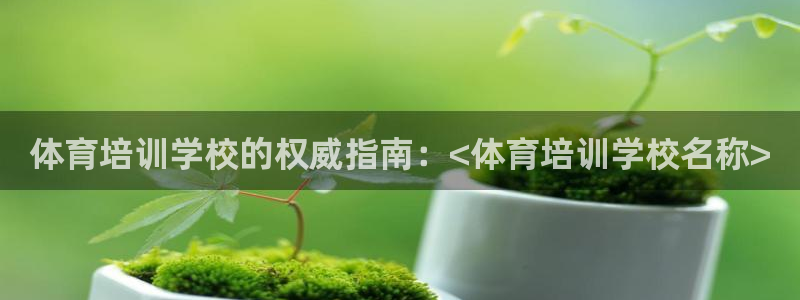 焦点娱乐app下载安装苹果：体育培训学校的权威指南：