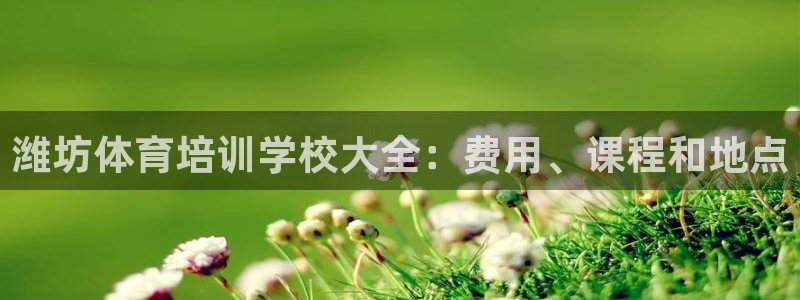 焦点娱乐平台注册账号是什么：潍坊体育培训学校大全：费用、课程