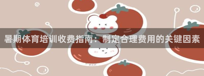 焦点娱乐无法提现：暑期体育培训收费指南：制定合理费用