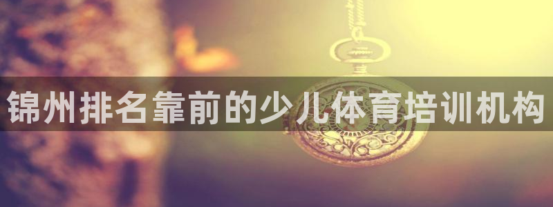 焦点娱乐平台账号在哪注册：锦州排名靠前的少儿体育培训机构